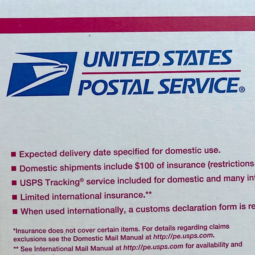 Tiffany’s shipping label